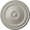 Ekena Millwork Reece Ceiling Medallion (Fits Canopies up to 2 3/8"), Hand-Painted Pot of Cream, 12"OD x 1 3/4"P CM12REPCF - alternate 1